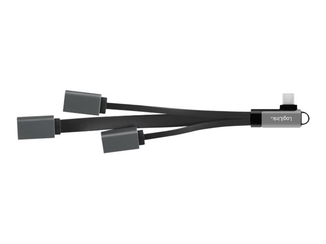 LogiLink USB-C 3-Port Hub - Hub - 1 x SuperSpeed USB 3.0 + 2 x USB 2.0, Ansicht 2