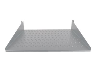 Intellinet 19 Cantilever Shelf 2U 2-Point Front Mount 400mm Depth Vented Max 25kg Grey Three Year Warranty - Rack - Regal - Grau RAL 7035 - 2U - 48.3 cm (19)