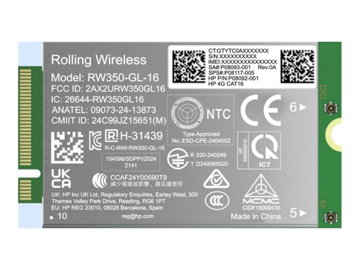 HP  Drahtloses Mobilfunkmodem - 4G LTE Advanced