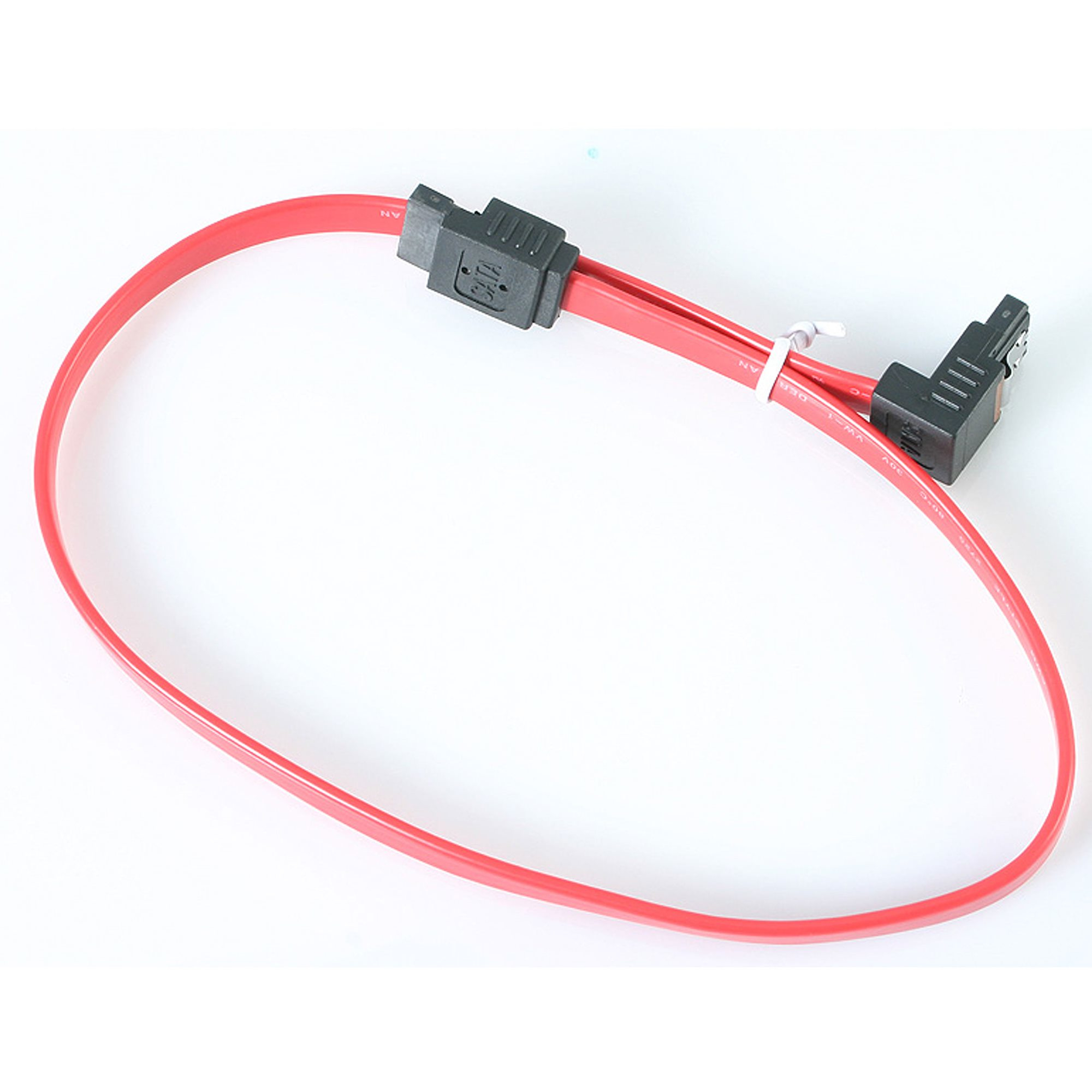 StarTech.com 18in Latching SATA to Right Angle SATA Serial ATA Cable - SATA-Kabel - Serial ATA 150/300 - SATA (W), Ansicht 3