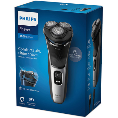 Philips 3000 Series S3143 - Rasierer - schnurlos, Ansicht 4