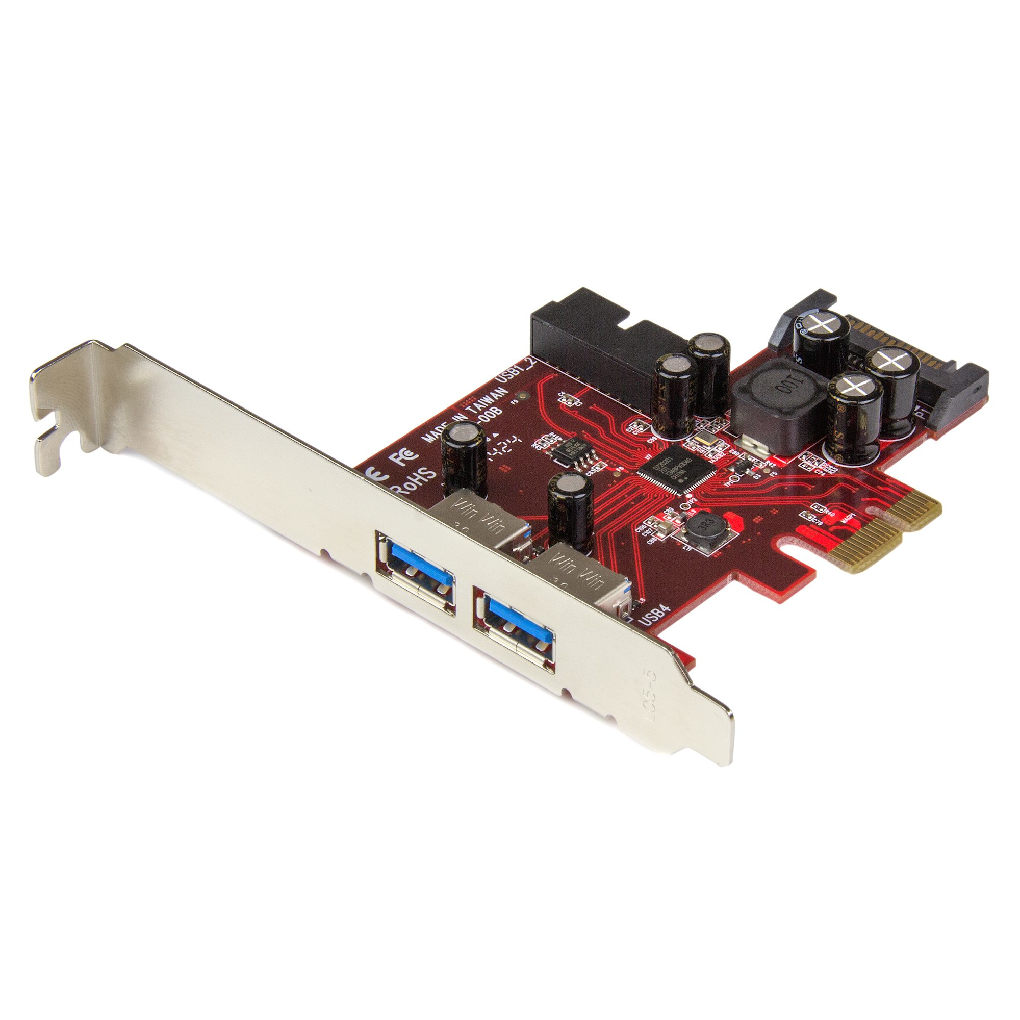 StarTech.com 4 Port USB 3.0 PCI Express-Karte, Ansicht 2