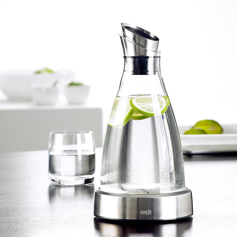 EMSA FLOW - Kühlkaraffe - 1 L - rostfreier Edelstahl, Ansicht 4