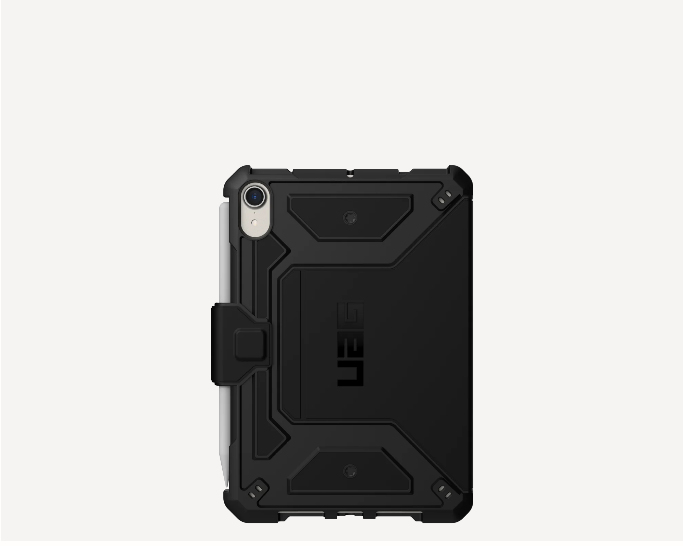 Urban Armor Gear UAG Rugged Case for iPad Mini (6th Gen, 2021) - Metropolis SE Black - Flip-Hülle für Tablet - 8.3, Ansicht 2