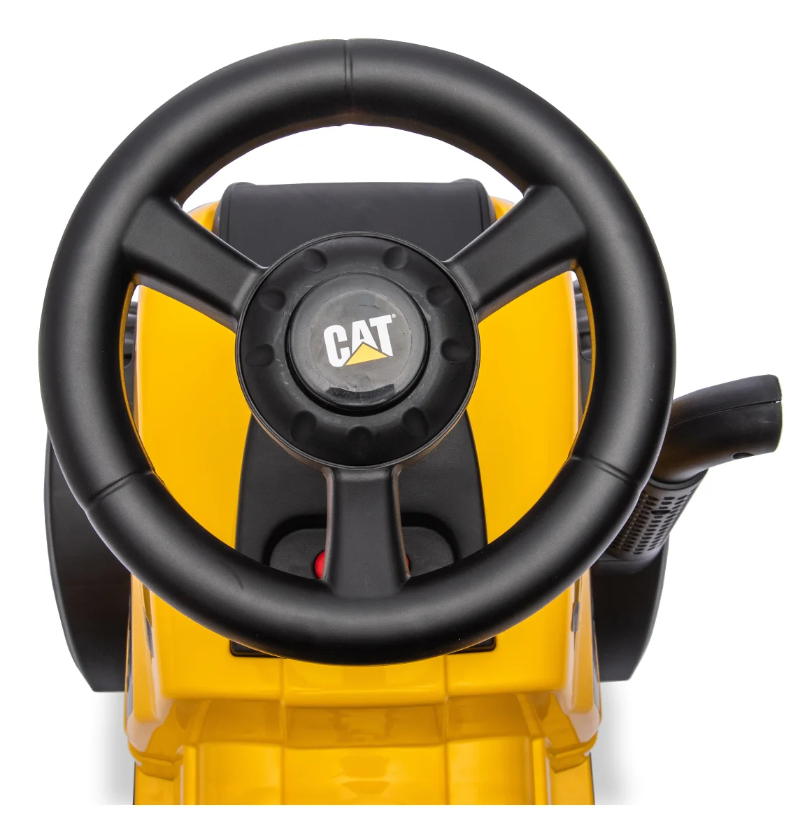JAMARA Rutscher Caterpillar Traktor mit Anhänger 2in1 gelb, Ansicht 4