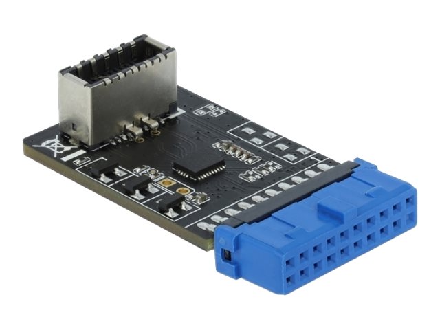 Delock USB 3.2 Gen 1 Adapter Pin Header - Interner und externer USB-Adapter - 19-poliger USB 3.0 Kopf (W)