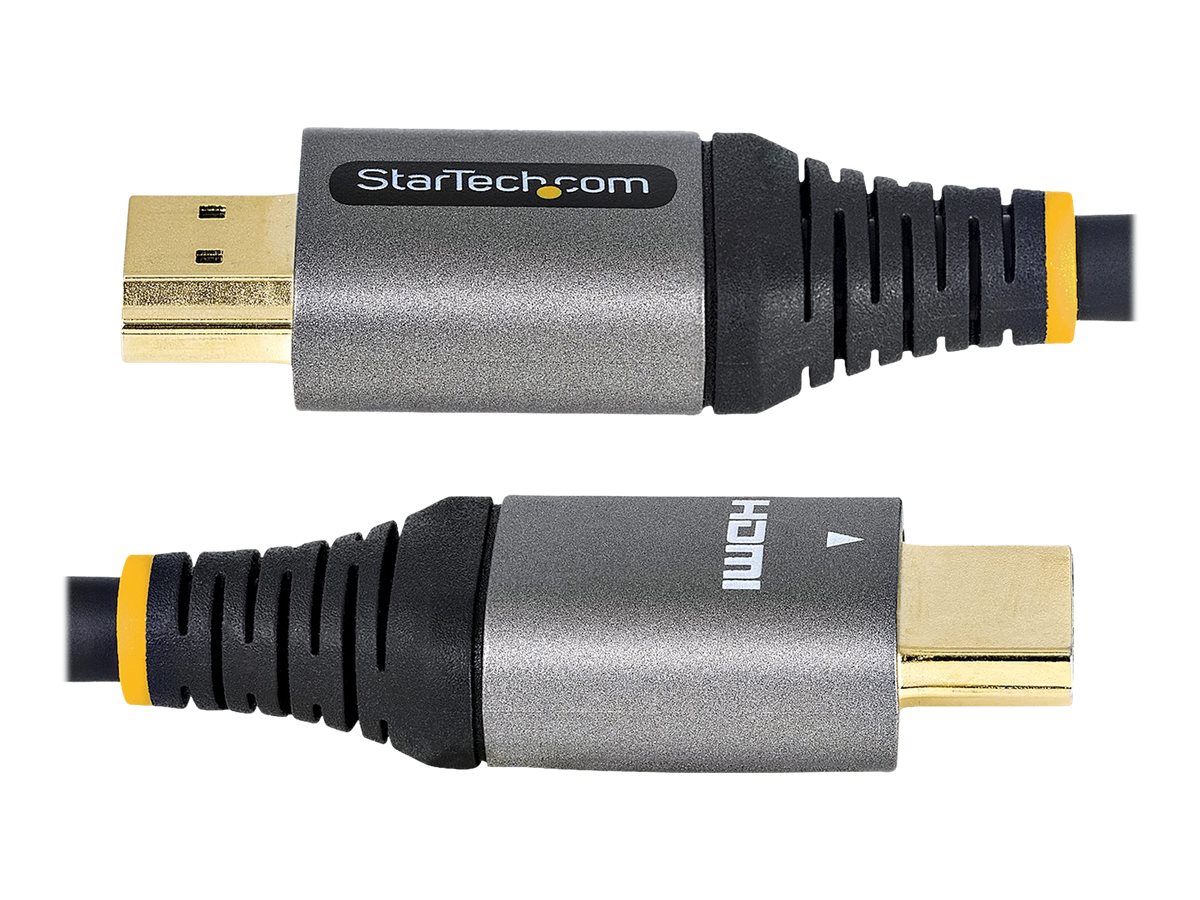 StarTech.com 5m HDMI 2.1 Kabel 8K - Zertifiziertes Ultra High Speed HDMI Kabel 48Gbit/s - 8K 60Hz/4K 120Hz HDR10+ eARC - UHD 8K HDMI Monitorkabel - Monitor/TV - Flexible TPE Ummantelung  (HDMM21V5M)