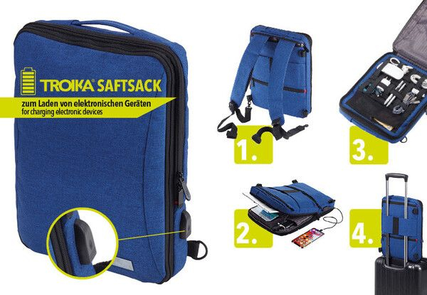 Troika Business-Rucksack SAFTSACK, Ansicht 4
