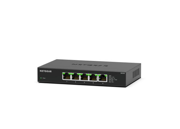 Netgear MS305-100EUS - Unmanaged - 2.5G Ethernet (100/1000/2500) - Vollduplex - Wandmontage, Ansicht 3