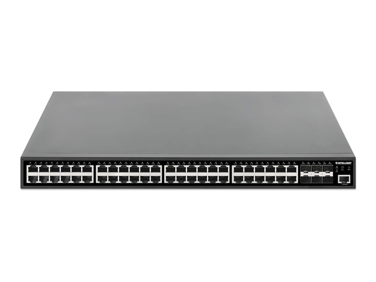 Intellinet Switch - L2+ - managed - 48 x 10/100/1000 (PoE+)
