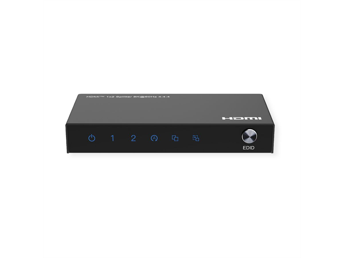 ROLINE HDMI-Splitter 8K60Hz 2fach, Ansicht 3