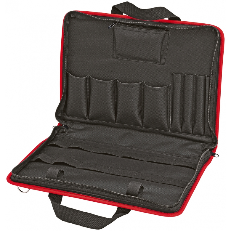 KNIPEX 00 21 11 LE - Schwarz - Rot - Polyester - 8 Taschen - 410 mm - 290 mm - 60 mm von LumaTech