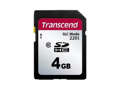 TRANSCEND 1GB SD Card SLC mode Wide Temp (TS1GSDC220I)