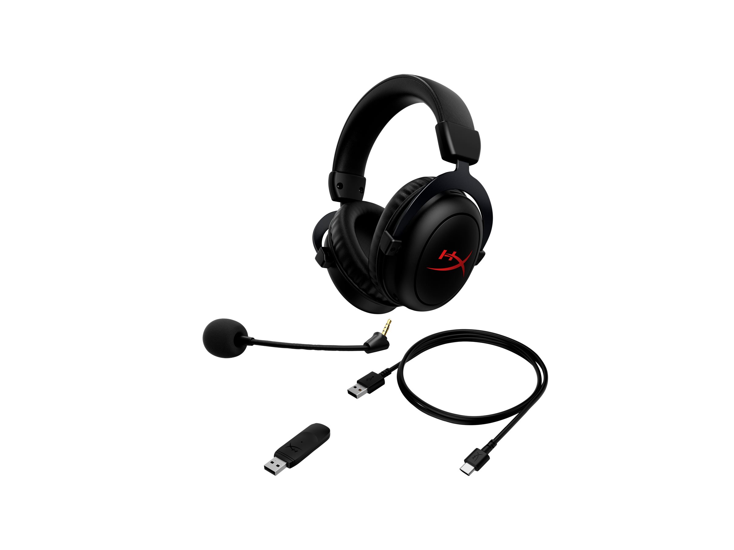 HP HyperX Cloud II - Headset - ohrumschließend - 2,4 GHz, Ansicht 4