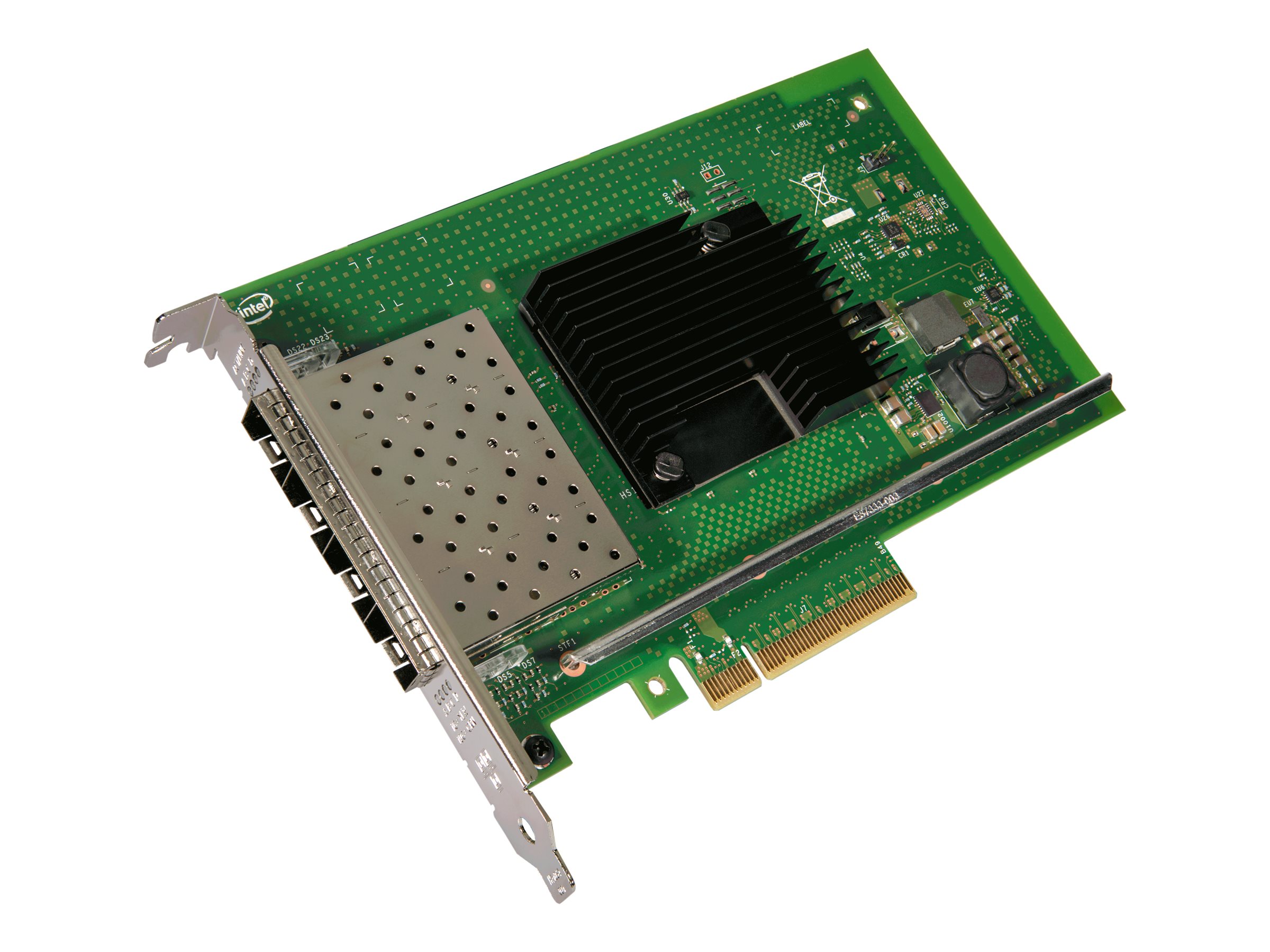 Intel Ethernet Converged Network Adapter X710-DA4 - Netzwerkadapter - PCIe 3.0 x8 Low-Profile - 10 Gigabit SFP+ x 4
