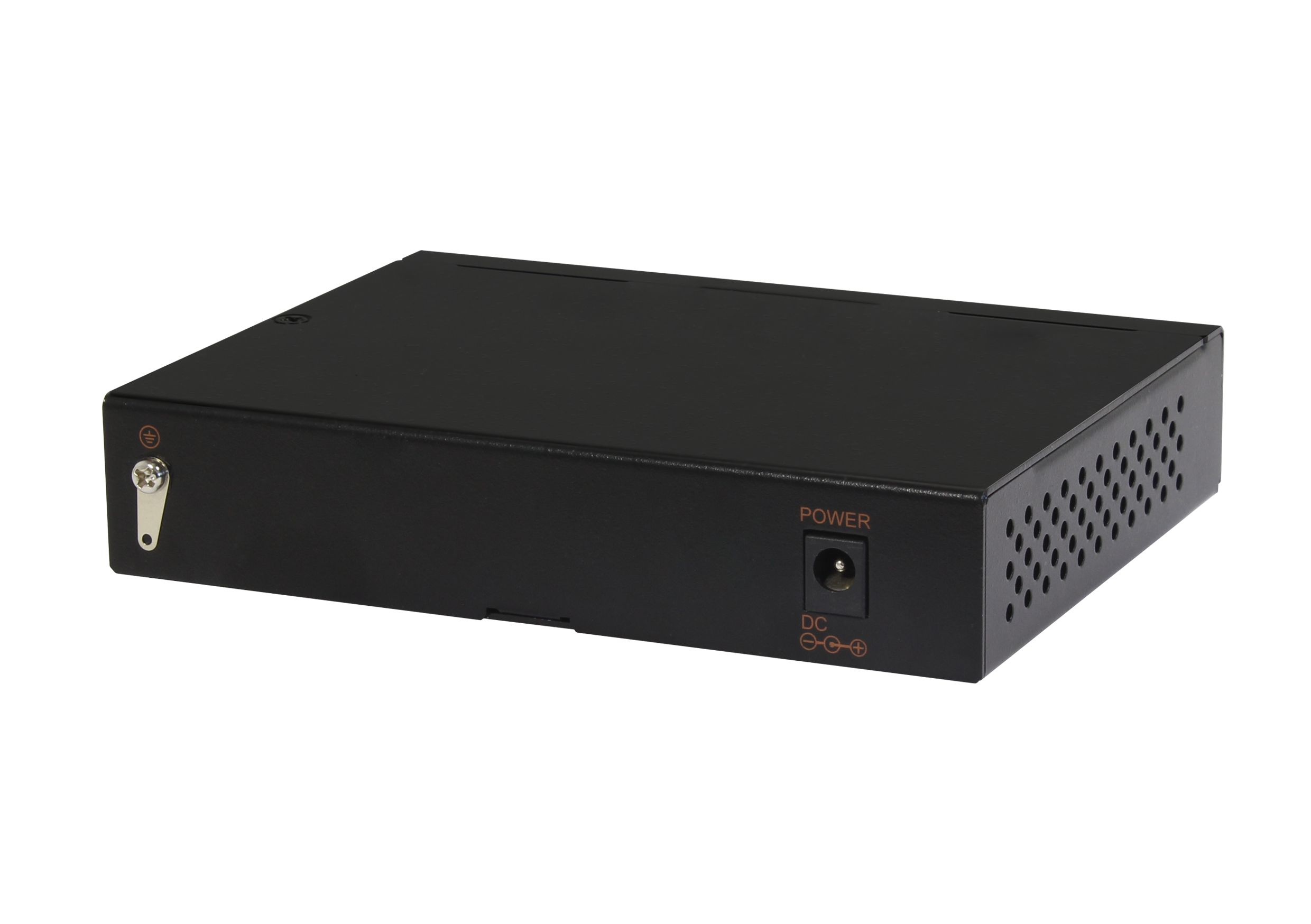 ALLNET ALL-MC116SPV-VDSL2 - 10BASE-T - 100BASE-T - DMT - Schwarz - ADSL (RJ-11) - Ethernet (RJ-45) - Metall, Ansicht 2