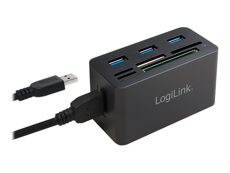 LogiLink USB 3.0 Hub with All-in-One Card Reader, Ansicht 5