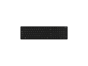 ASUS W5000 wireless Keyboard+Mouse dt. Layout black - Tastatur - 1.600 dpi