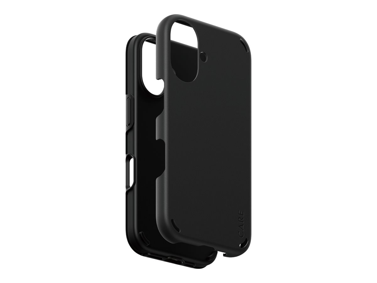 PanzerGlass CARE by PanzerGlass Double Defense - Hintere Abdeckung für Apple iPhone 16 - kompatibel mit MagSafe, Ansicht 4