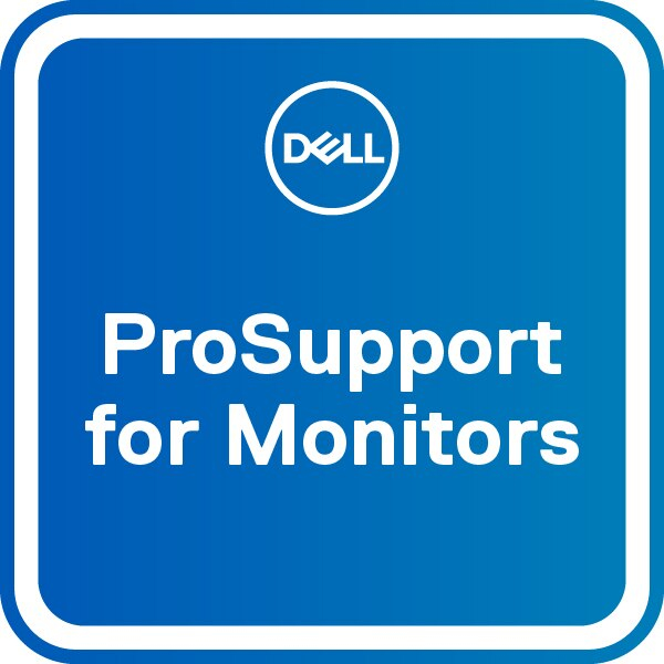 Dell Erweiterung von 3 jahre Basic Advanced Exchange auf 5 jahre ProSupport for monitors - 5 Jahr(e) - 24x7x365