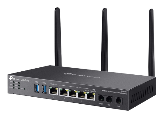 TP-LINK Omada DR3650v V1 - Gateway - 1GbE - Wi-Fi 6, Ansicht 4