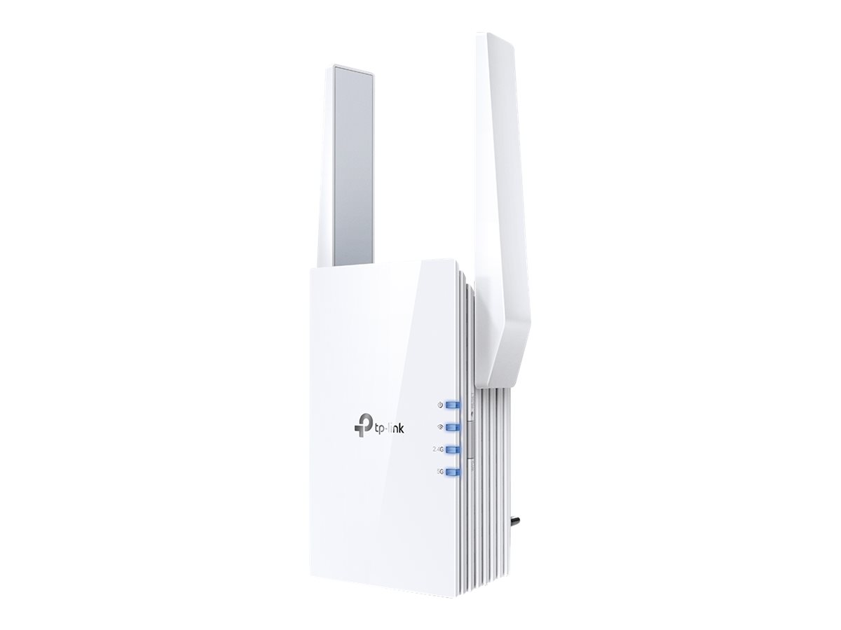 TP-Link RE605X - Wi-Fi-Range-Extender - GigE - Wi-Fi 6 - 2.4 GHz, 5 GHz - Unterputz
