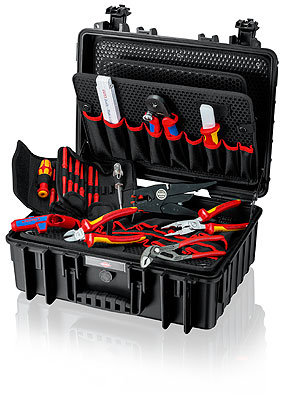 KNIPEX "Robust23" Electric - Hartschalentasche für Werkzeuge, Ansicht 3