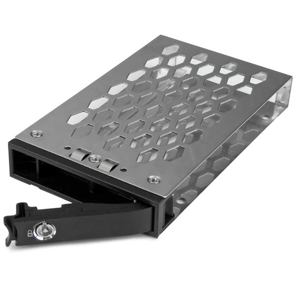 StarTech.com 2,5 Zoll Hot Swap Festplatten Wechselrahmen für ein und vier Bay Backplanes (SATSASBP125 und SATSASBP425), Ansicht 3