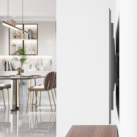 Manhattan Befestigungskit (Wandmontage) - schmal - für Curved Panel/Flat Panel - Neigen - verstärkter Stahl - Schwarz, Ansicht 3