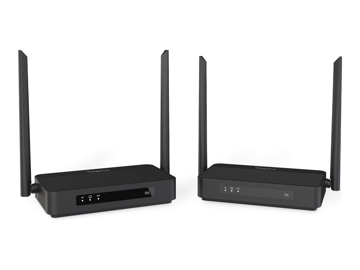 DIGITUS 4K Wireless HDMI KVM Extender Set, 100 m, 4K/60Hz