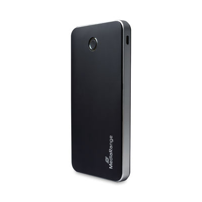 MEDIARANGE MR753 - Powerbank - 10000 mAh - 37 Wh - 22.5 Watt - 5 A - 3 Ausgabeanschlussstellen (2 x USB, 24 pin USB-C), Ansicht 3