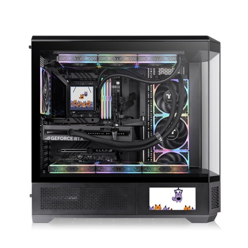 Thermaltake View 600 TG Black| PC-Gehäuse - Tower - ATX, Ansicht 3