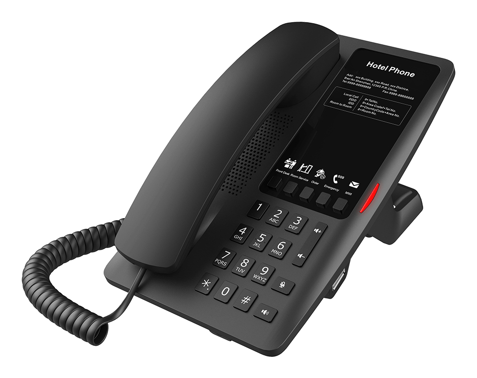 Fanvil Hoteltelefon H4 - VoIP-Telefon - Voice-Over-IP, Ansicht 2
