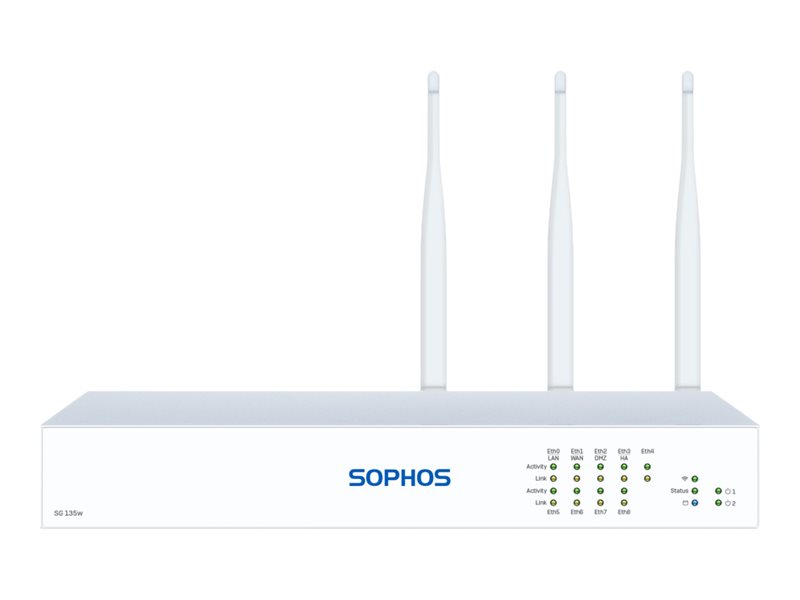 Sophos SG 135w - Rev 3 - Sicherheitsgerät - GigE - Wi-Fi 5 - 2.4 GHz, 5 GHz