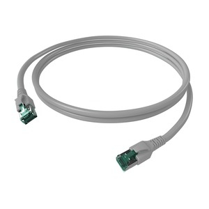 EasyLan FlexBoot FTP Cat.6a saCon 2m - 2 m - Cat6a - F/UTP (FTP) - RJ-45 - RJ-45 - Grau, Ansicht 2