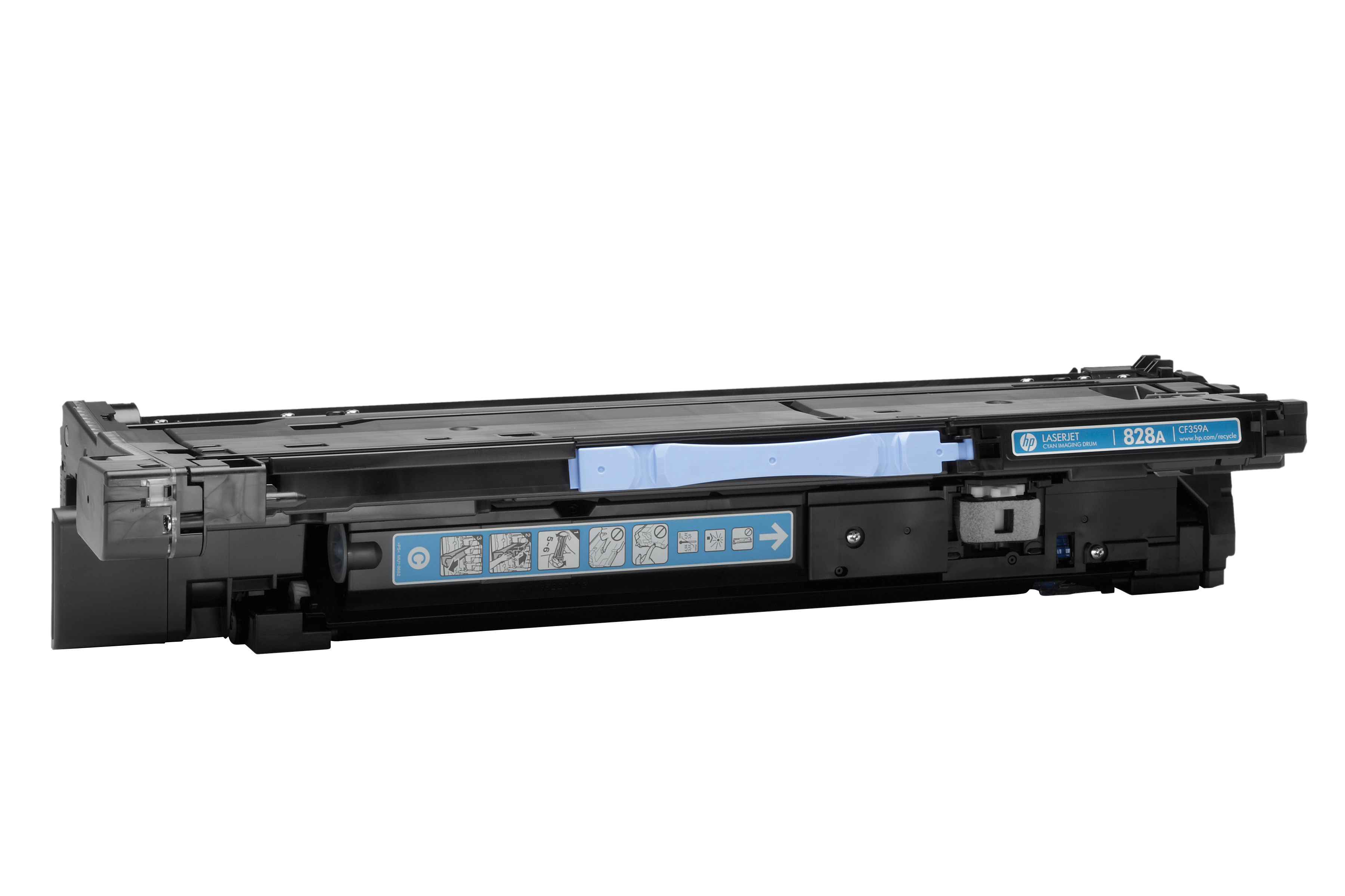 HP 828A - Cyan - Original - Trommeleinheit - für Color LaserJet Managed Flow MFP M880, Ansicht 2