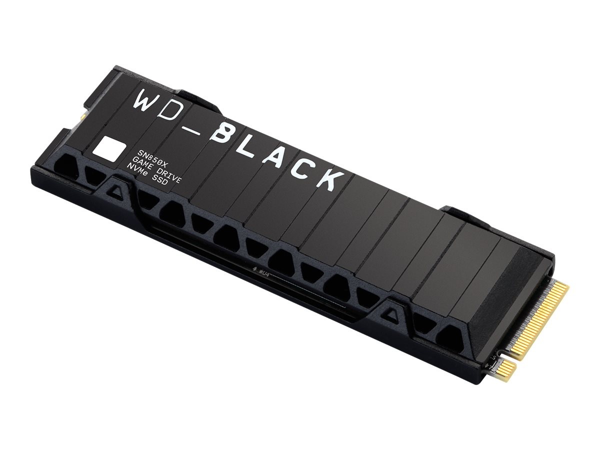 WD WD_BLACK SN850X NVMe SSD WDS200T2XHE - SSD - 2 TB - intern - M.2 2280 - PCIe 4.0 x4 (NVMe)