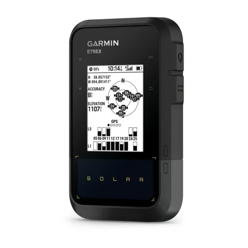 Garmin eTrex Solar - GPS/GLONASS/Galileo/Beidou/QZSS/IRNSS navigator, Ansicht 4