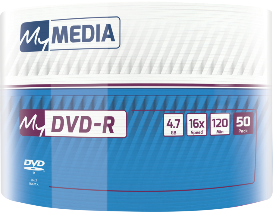 Verbatim MyMedia - 50 x DVD-R - 4.7 GB (120 Min.) 16x, Ansicht 2