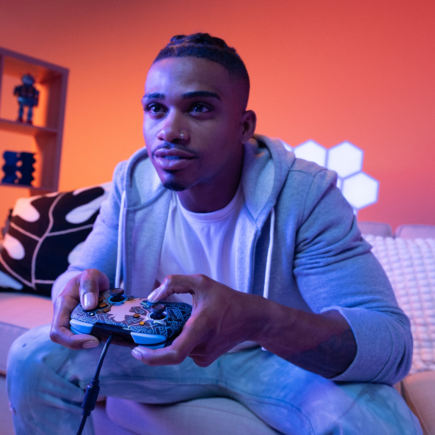 PDP Rematch: Sheikah Shoot - Gamepad - Nintendo Switch - Nintendo Switch Lite - Nintendo Switch OLED - Kabelgebunden, Ansicht 4