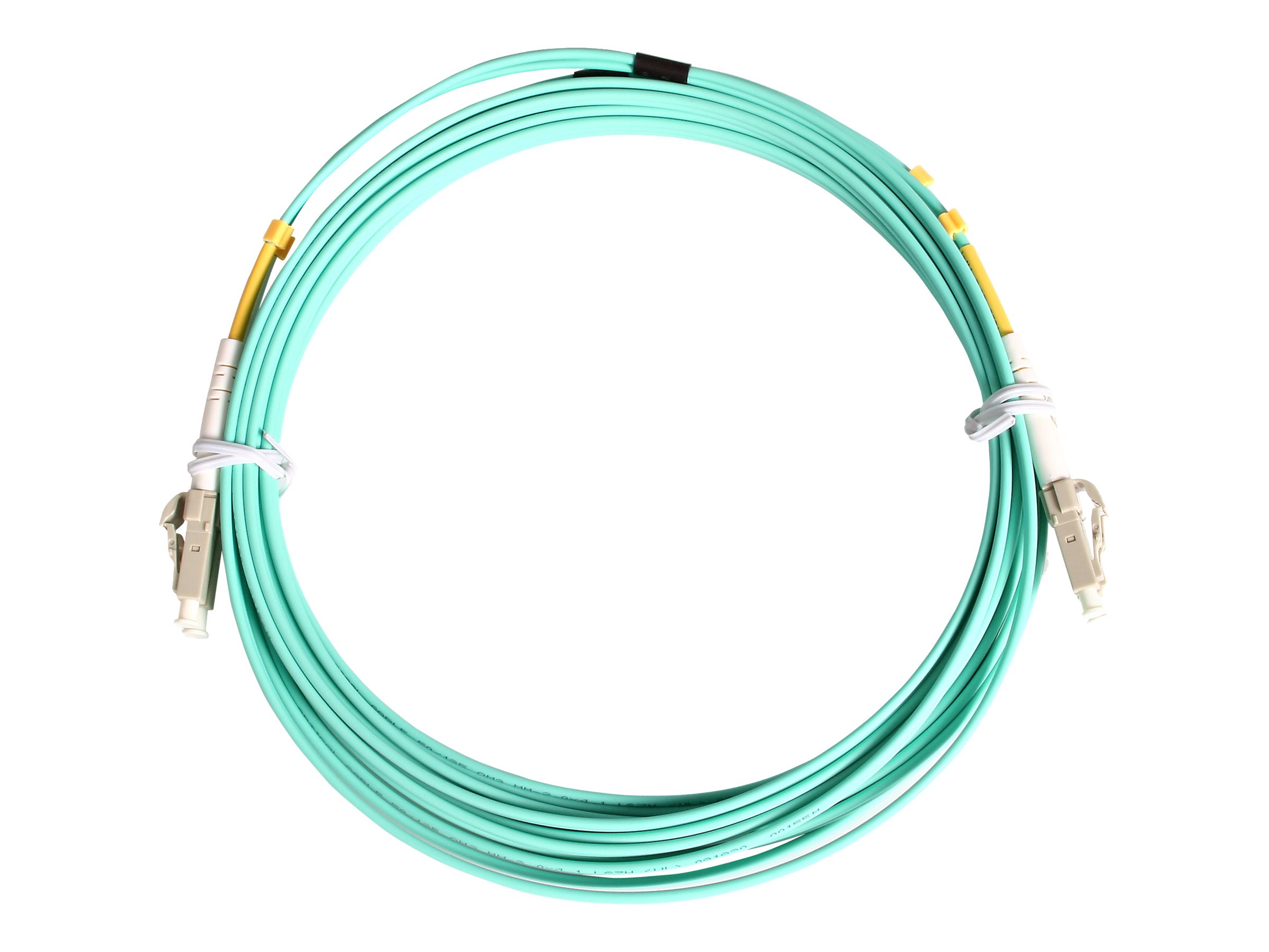 StarTech.com 2 m OM3 LWL Patchkabel, Multimode-Glasfaserkabel, LC auf LC - Patch-Kabel - LC Multi-Mode (M)