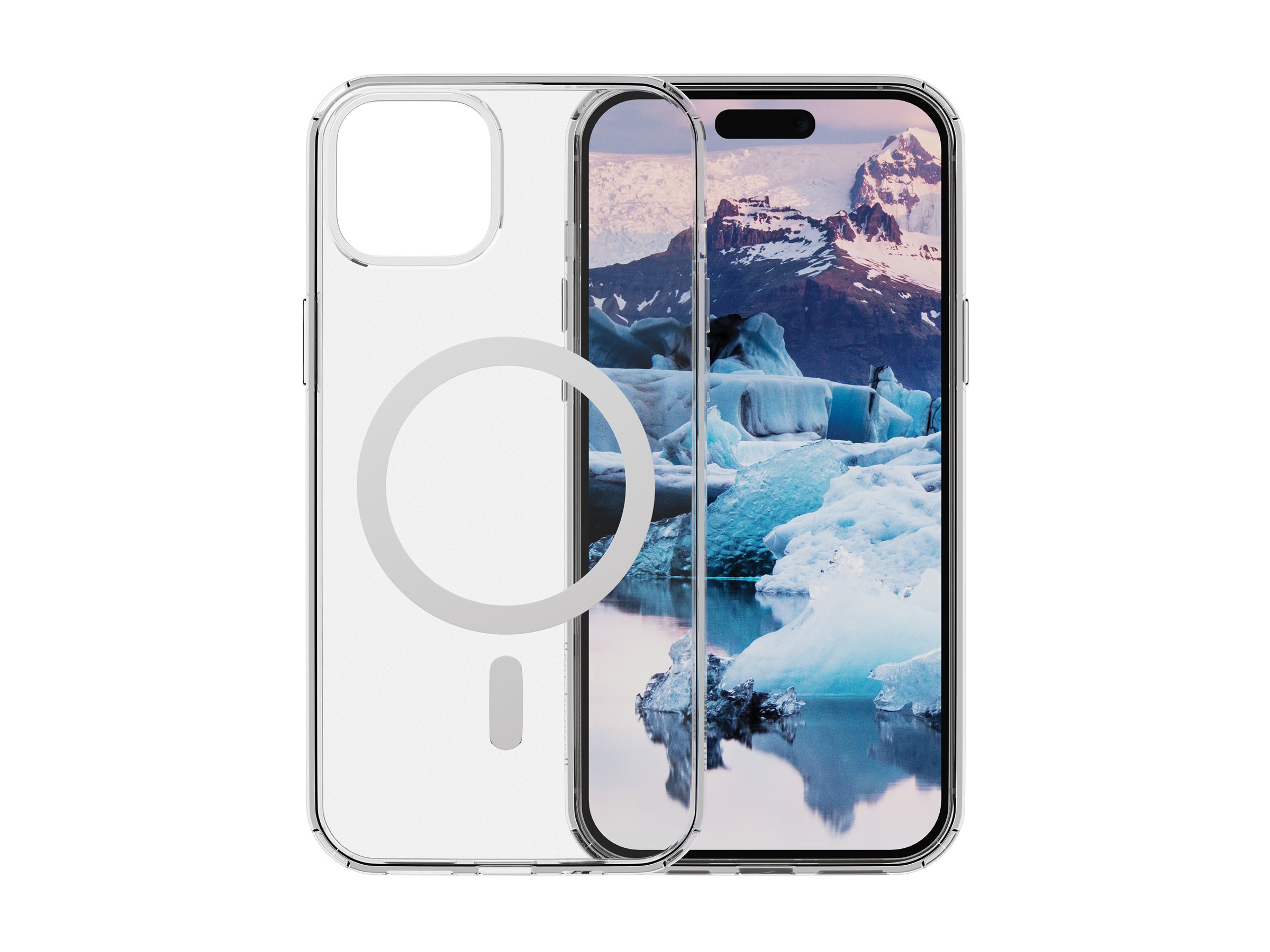 dbramante1928 Iceland Pro - Hintere Abdeckung für Mobiltelefon - transparent, weiß Kunststoff Apple, Ansicht 2
