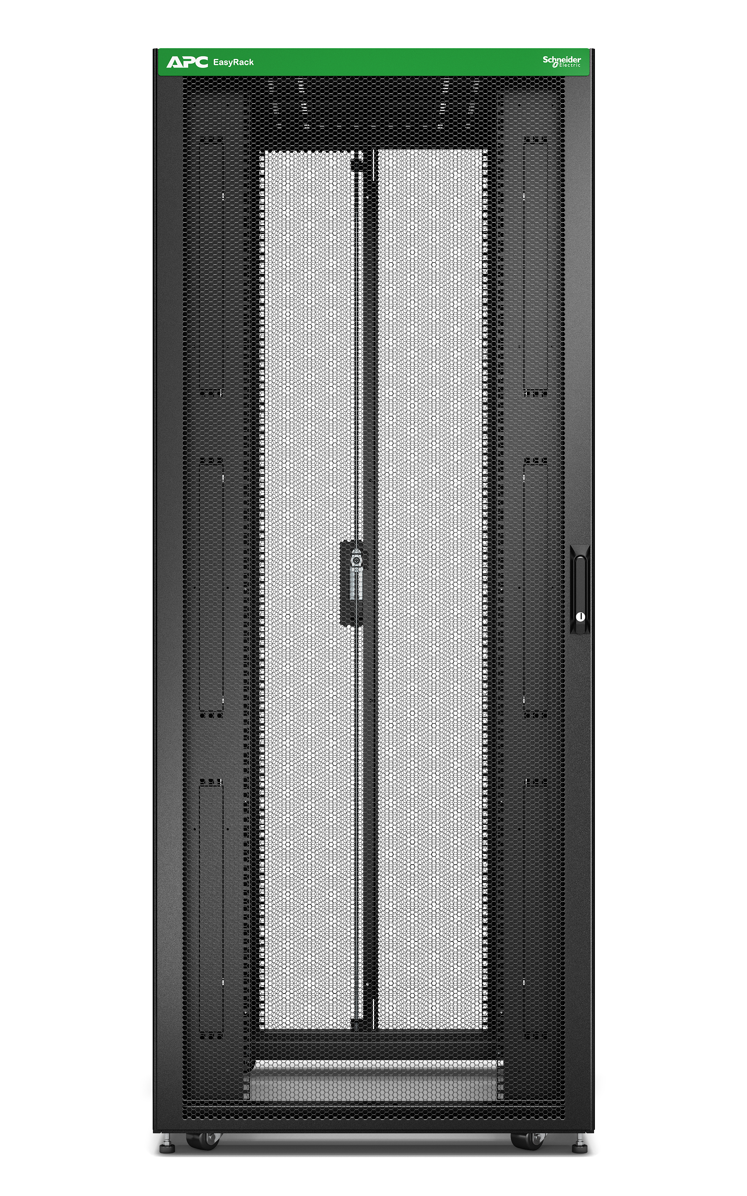 APC Easy Rack - Schrank Netzwerkschrank - Schwarz - 42HE - 48.3 cm (19), Ansicht 4