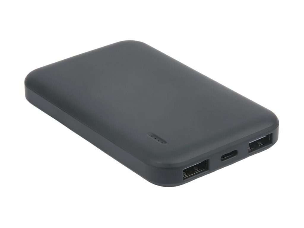 eSTUFF INFINITE - Powerbank - 5000 mAh - 18.5 Wh - 2.1 A - PD, QC 3.0 - 2 Ausgabeanschlussstellen (USB Typ A), Ansicht 3