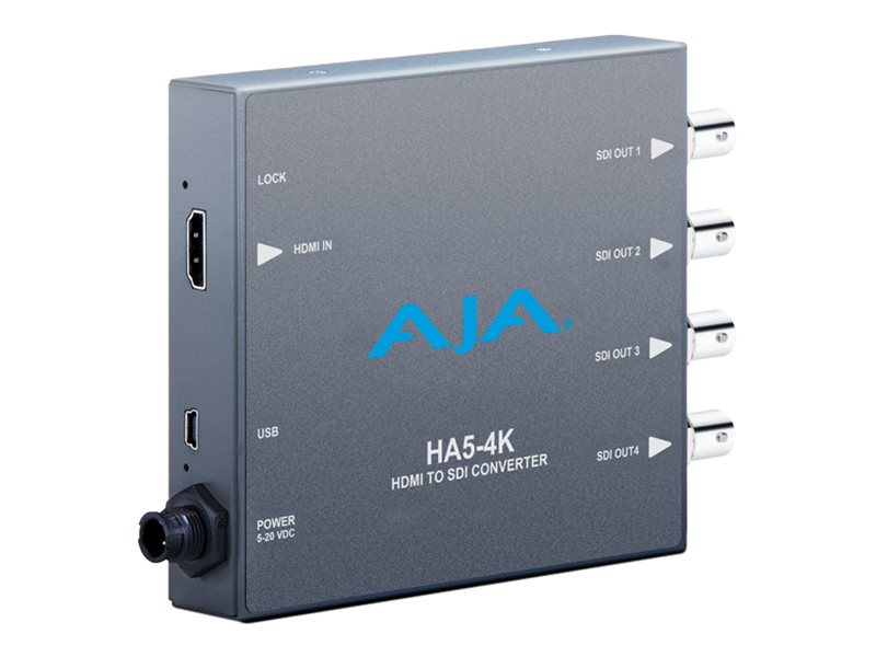 AJA HA5-4K - Videokonverter - HDMI - 3G-SDI, Ansicht 2