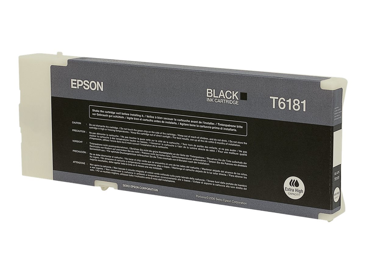 Epson T6181 - 198 ml - Extrahohe Kapazität - Schwarz - original - Tintenpatrone