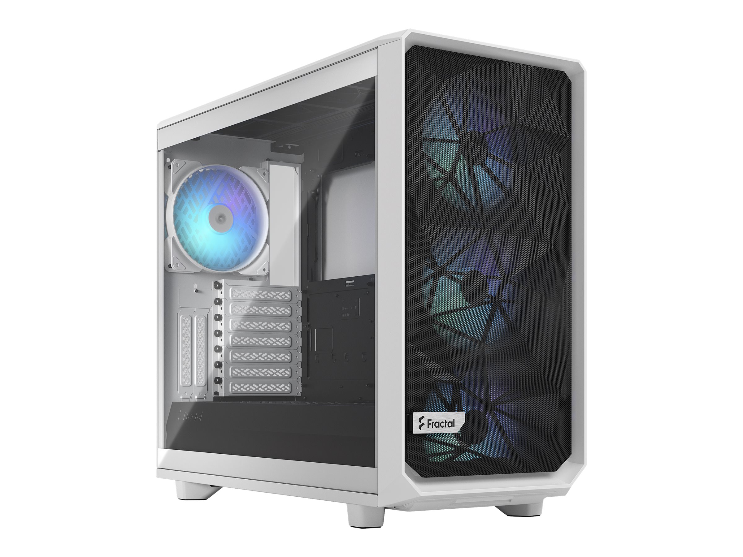 Fractal Design Meshify 2 RGB - Tower - E-ATX - Seitenteil mit Fenster (gehärtetes Glas)