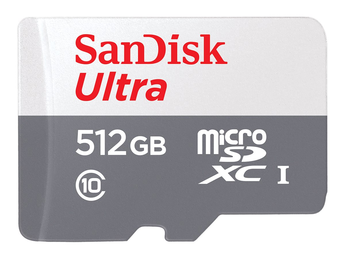 SanDisk Ultra - Flash-Speicherkarte - 512 GB - Class 10 - microSDXC UHS-I