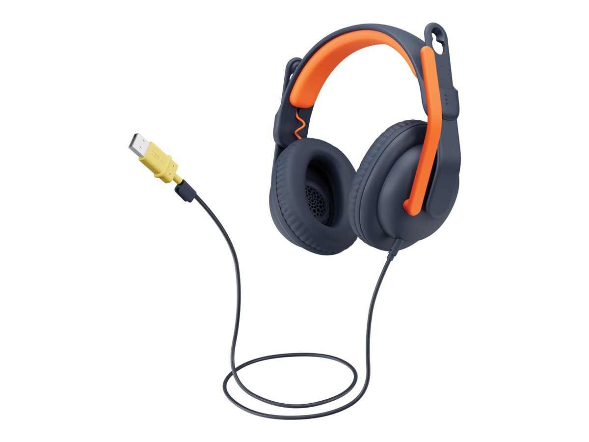 Logitech Zone Learn On-Ear Wired Headset for