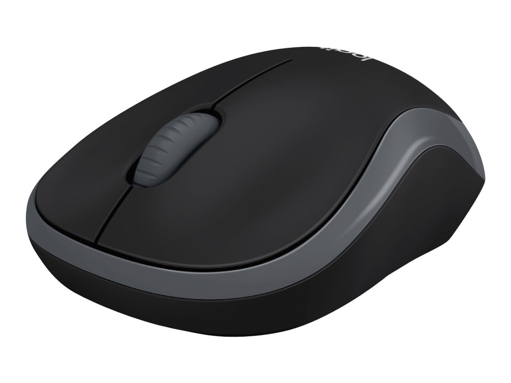 Logitech B220 Silent - Maus - optisch - 3 Tasten - kabellos - 2.4 GHz - kabelloser Empfänger (USB)